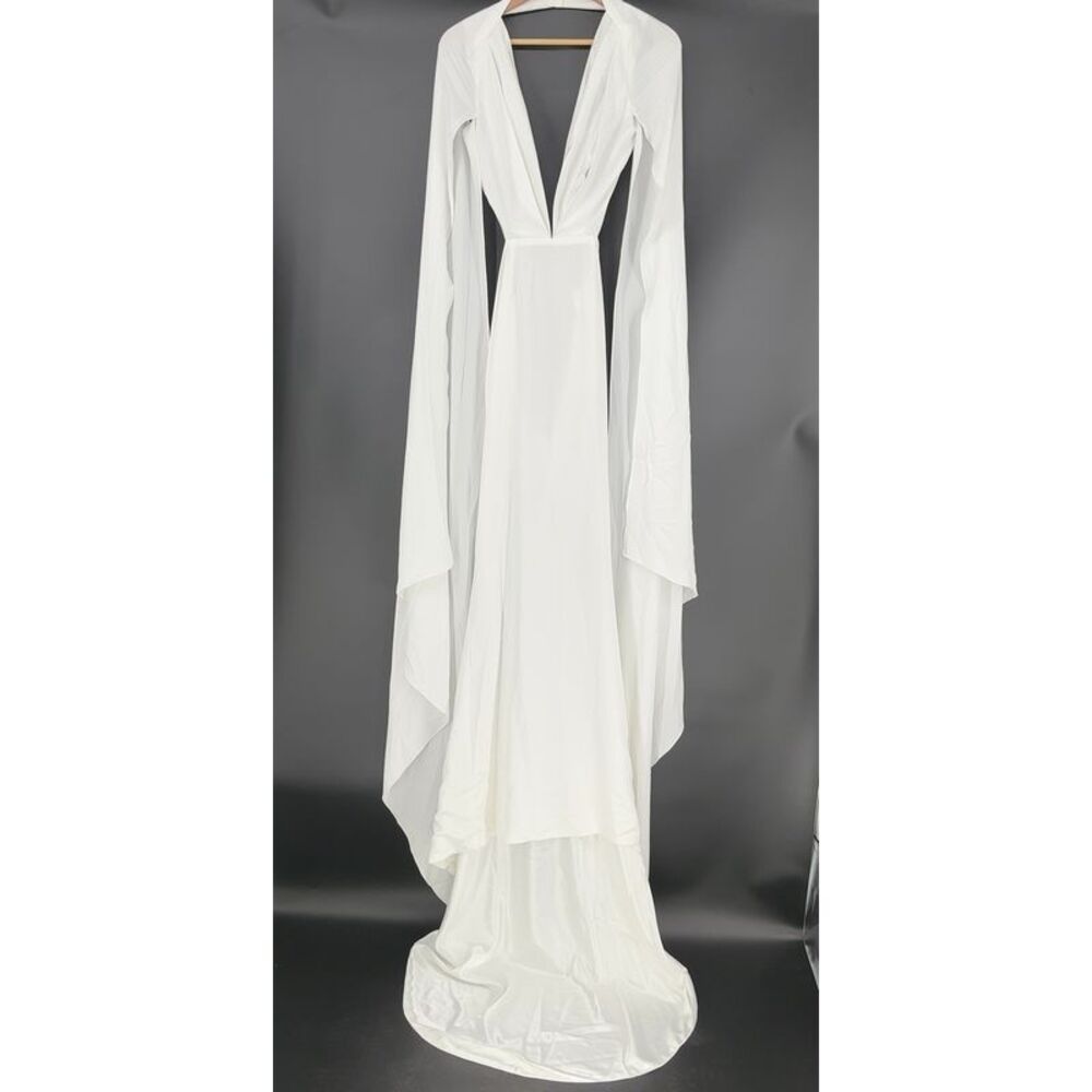 studio lexi Long White Maxi Dress